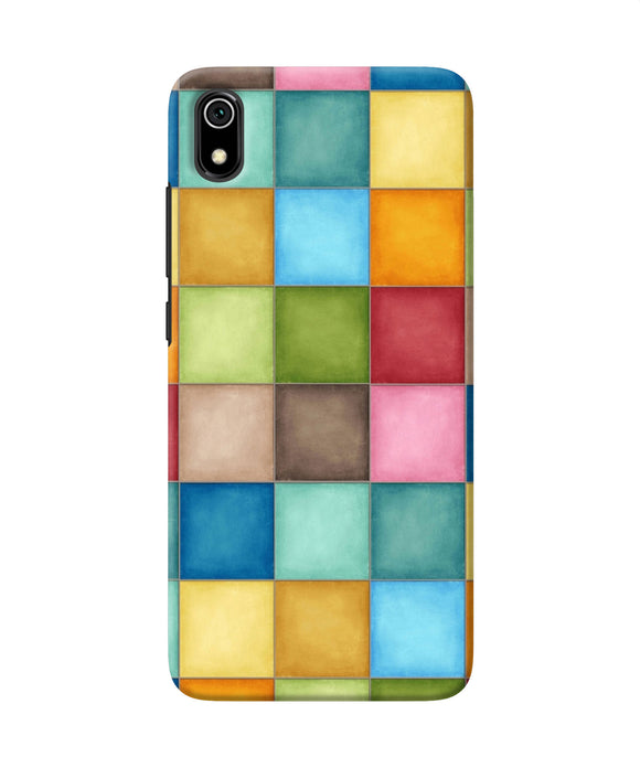 Abstract colorful squares Redmi 7A Back Cover