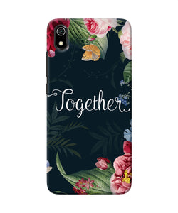 Together flower Redmi 7A Back Cover