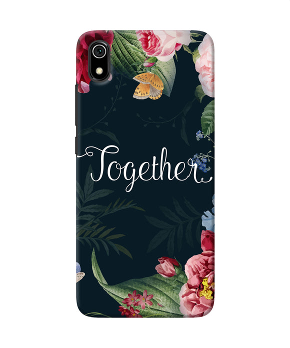 Together flower Redmi 7A Back Cover