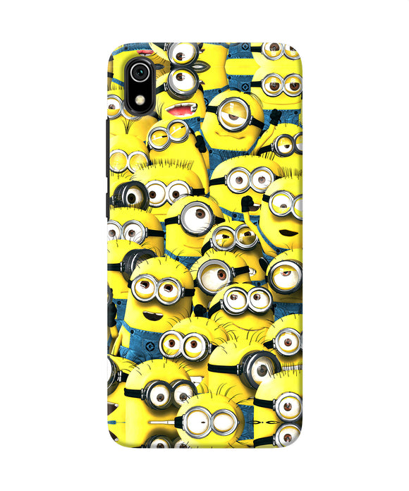 Minions mini crowd Redmi 7A Back Cover