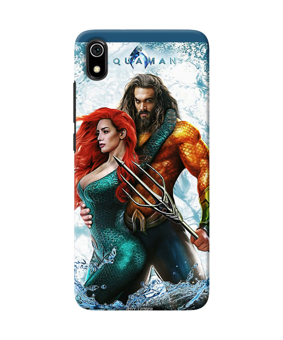 Aquaman couple water Redmi 7A Back Cover