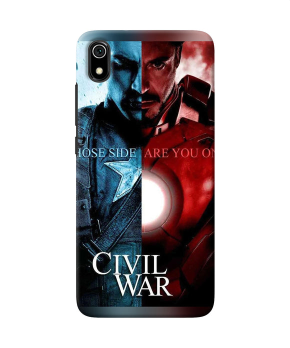 Civil war Redmi 7A Back Cover