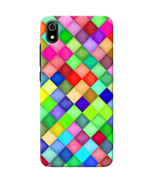 Abstract colorful squares Redmi 7A Back Cover
