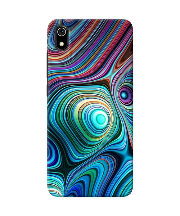 Abstract coloful waves Redmi 7A Back Cover