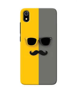 Mustache glass Redmi 7A Back Cover