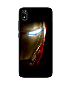 Ironman half face Redmi 7A Back Cover