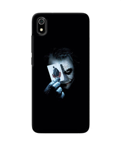 Joker dark knight card Redmi 7A Back Cover