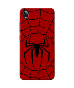 Spiderman Web Vivo Y91i/Y1s Real 4D Back Cover