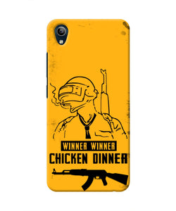 PUBG Chicken Dinner Vivo Y91i/Y1s Real 4D Back Cover