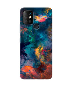 Artwork Paint Infinix Hot 10 Back Cover