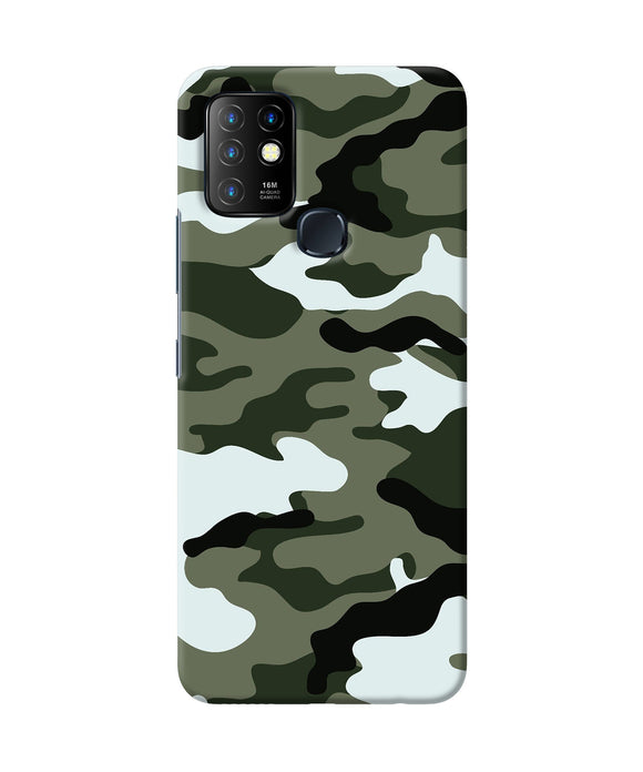 Camouflage Infinix Hot 10 Back Cover