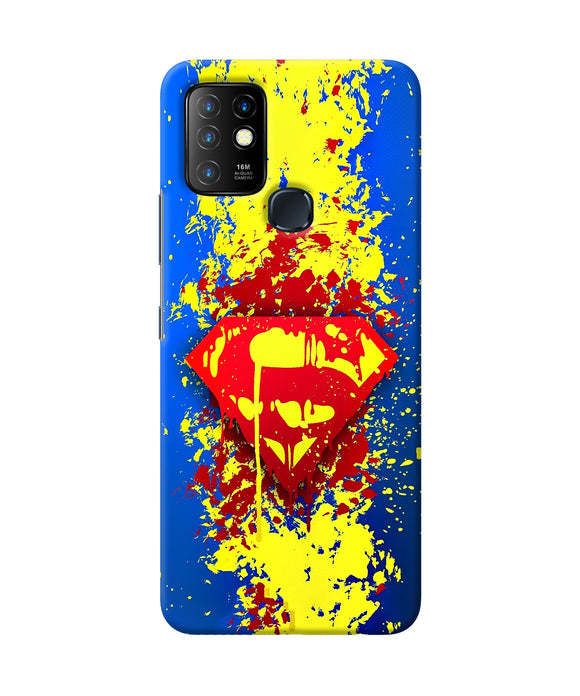 Superman logo Infinix Hot 10 Back Cover