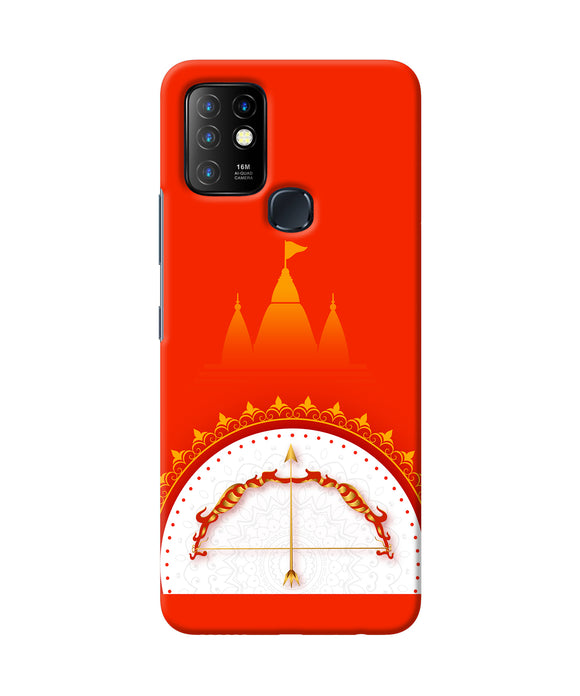 Ram Mandir Bow Arrow Infinix Hot 10 Back Cover