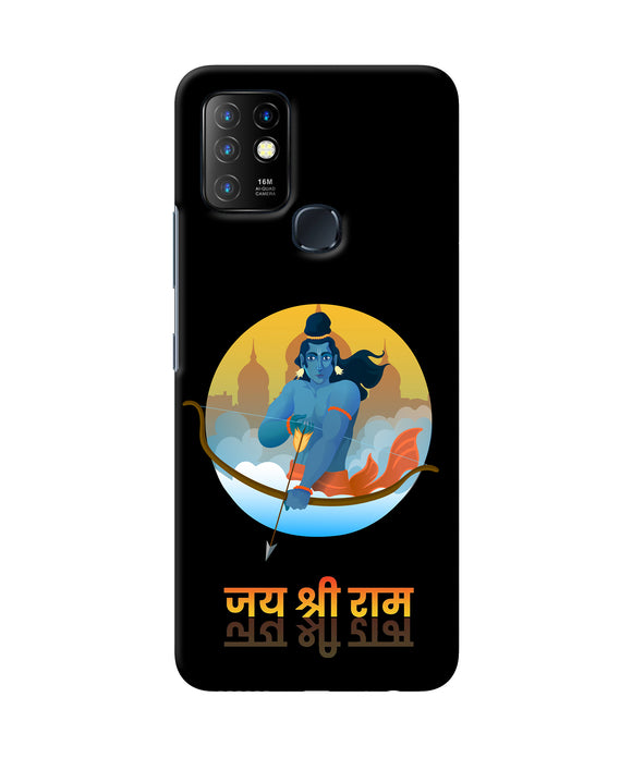 Black Jay Shree Ram Infinix Hot 10 Back Cover