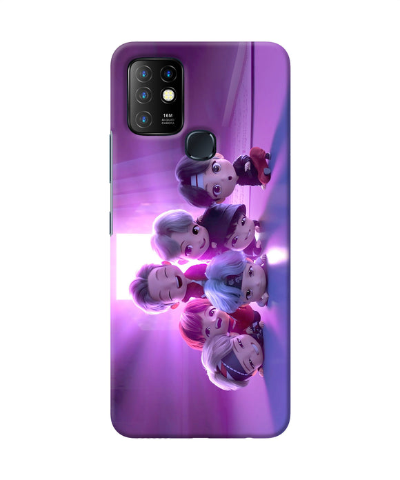 BTS Chibi Infinix Hot 10 Back Cover