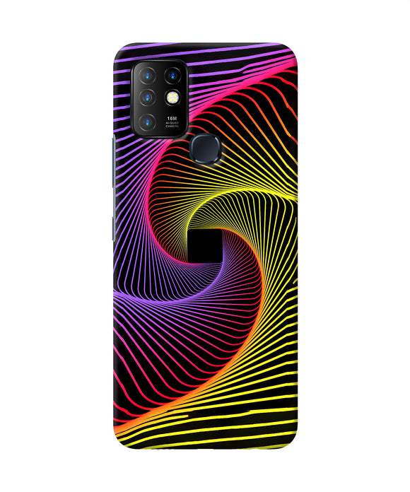 Colorful Strings Infinix Hot 10 Back Cover