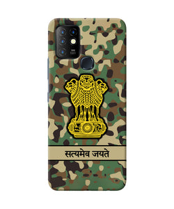 Satyamev Jayate Army Infinix Hot 10 Back Cover