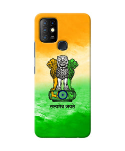 Satyamev Jayate Flag Infinix Hot 10 Back Cover