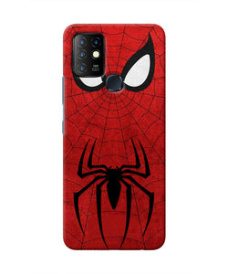 Spiderman Eyes Infinix Hot 10 Real 4D Back Cover