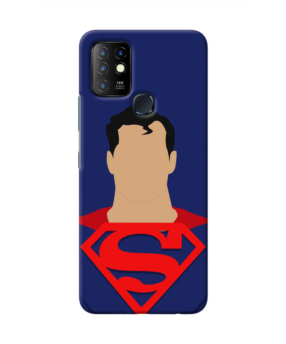 Superman Cape Infinix Hot 10 Real 4D Back Cover