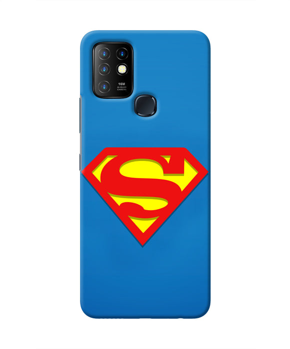 Superman Blue Infinix Hot 10 Real 4D Back Cover