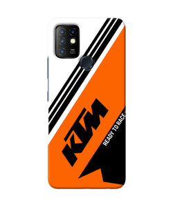 KTM Abstract Infinix Hot 10 Real 4D Back Cover