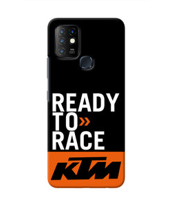 KTM Ready To Race Infinix Hot 10 Real 4D Back Cover