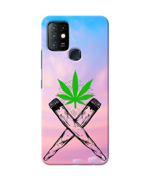 Weed Dreamy Infinix Hot 10 Real 4D Back Cover