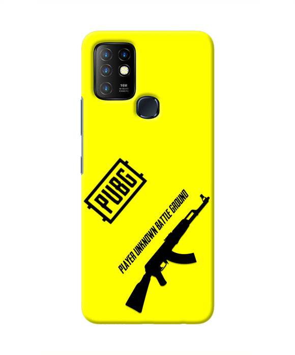 PUBG AKM Gun Infinix Hot 10 Real 4D Back Cover