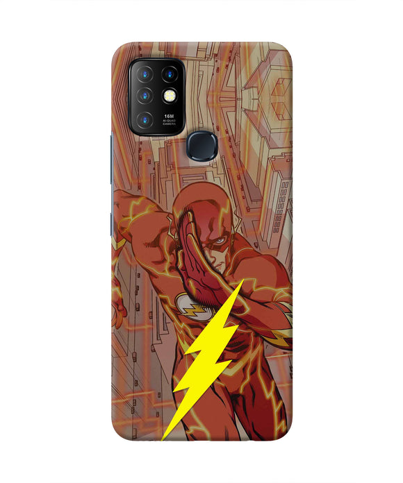 Flash Running Infinix Hot 10 Real 4D Back Cover