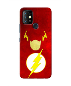 Flash Character Infinix Hot 10 Real 4D Back Cover