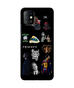 Positive Characters Infinix Hot 10 Back Cover