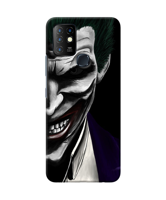 The joker black Infinix Hot 10 Back Cover