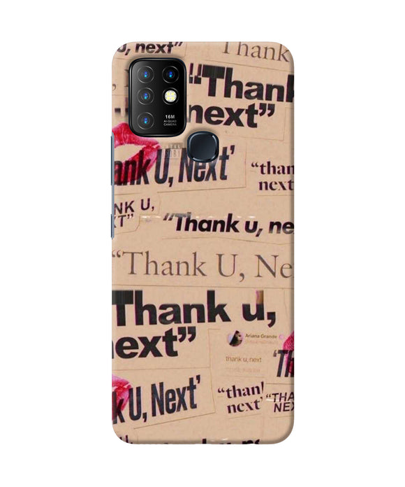 Thank you next Infinix Hot 10 Back Cover