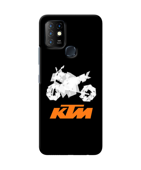 KTM sketch Infinix Hot 10 Back Cover