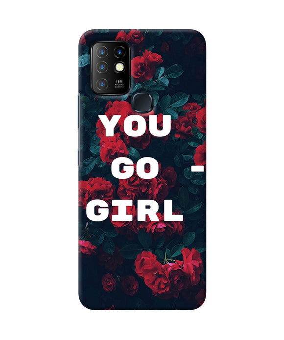 You go girl Infinix Hot 10 Back Cover