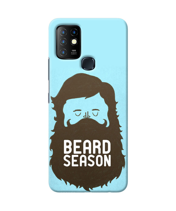 Beard season Infinix Hot 10 Back Cover