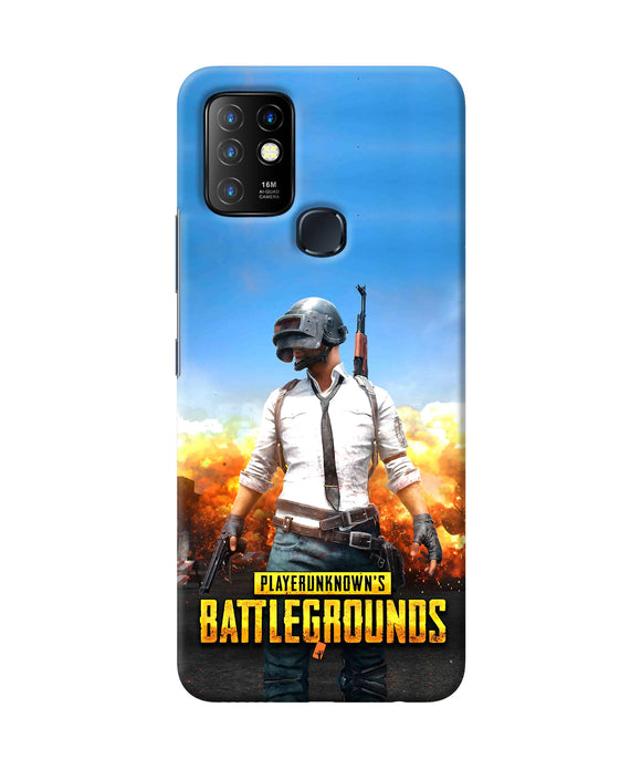 Pubg poster Infinix Hot 10 Back Cover