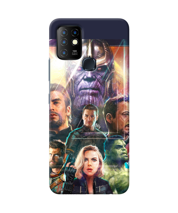 Avengers poster Infinix Hot 10 Back Cover