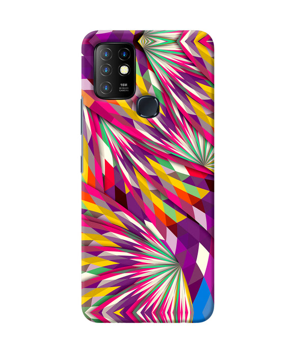 Abstract colorful print Infinix Hot 10 Back Cover