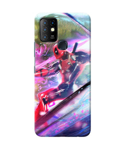 Deadpool super hero Infinix Hot 10 Back Cover