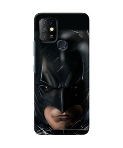 Batman black mask Infinix Hot 10 Back Cover