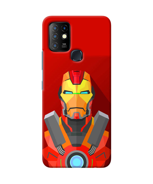 Ironman print Infinix Hot 10 Back Cover