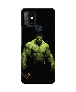 Abstract hulk buster Infinix Hot 10 Back Cover