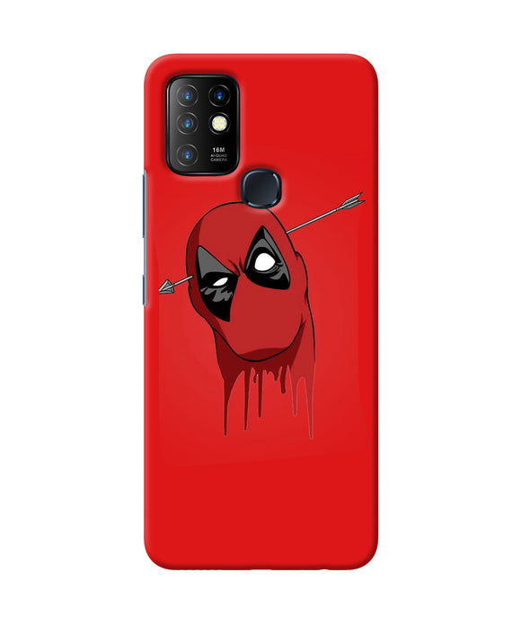 Funny deadpool Infinix Hot 10 Back Cover