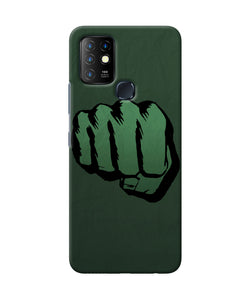 Hulk smash logo Infinix Hot 10 Back Cover