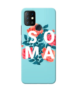 Soul mate one Infinix Hot 10 Back Cover