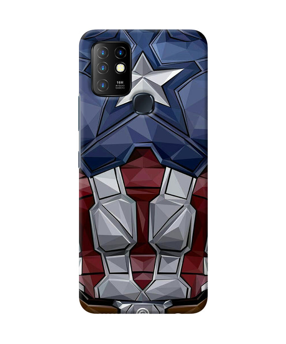 Captain suit Infinix Hot 10 Back Cover