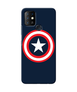 Captain america logo Infinix Hot 10 Back Cover