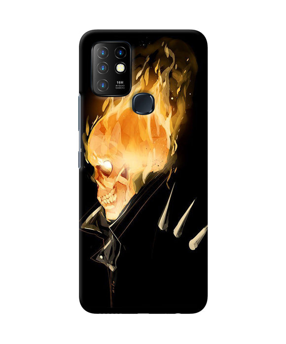 Burning ghost rider Infinix Hot 10 Back Cover